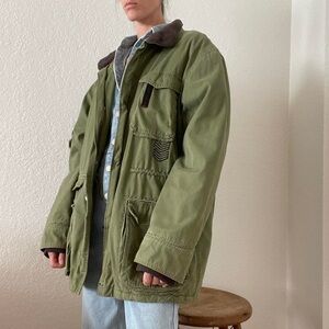 Rip Curl Khaki Men's Military Jacket